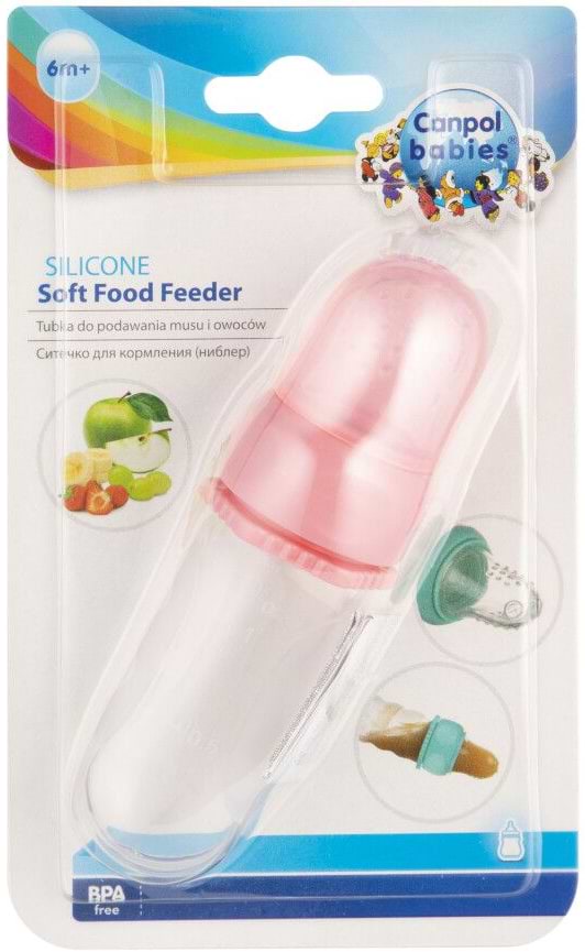 Фото - Ниблер детский Canpol babies силиконовый, розовый (56/110_pin)