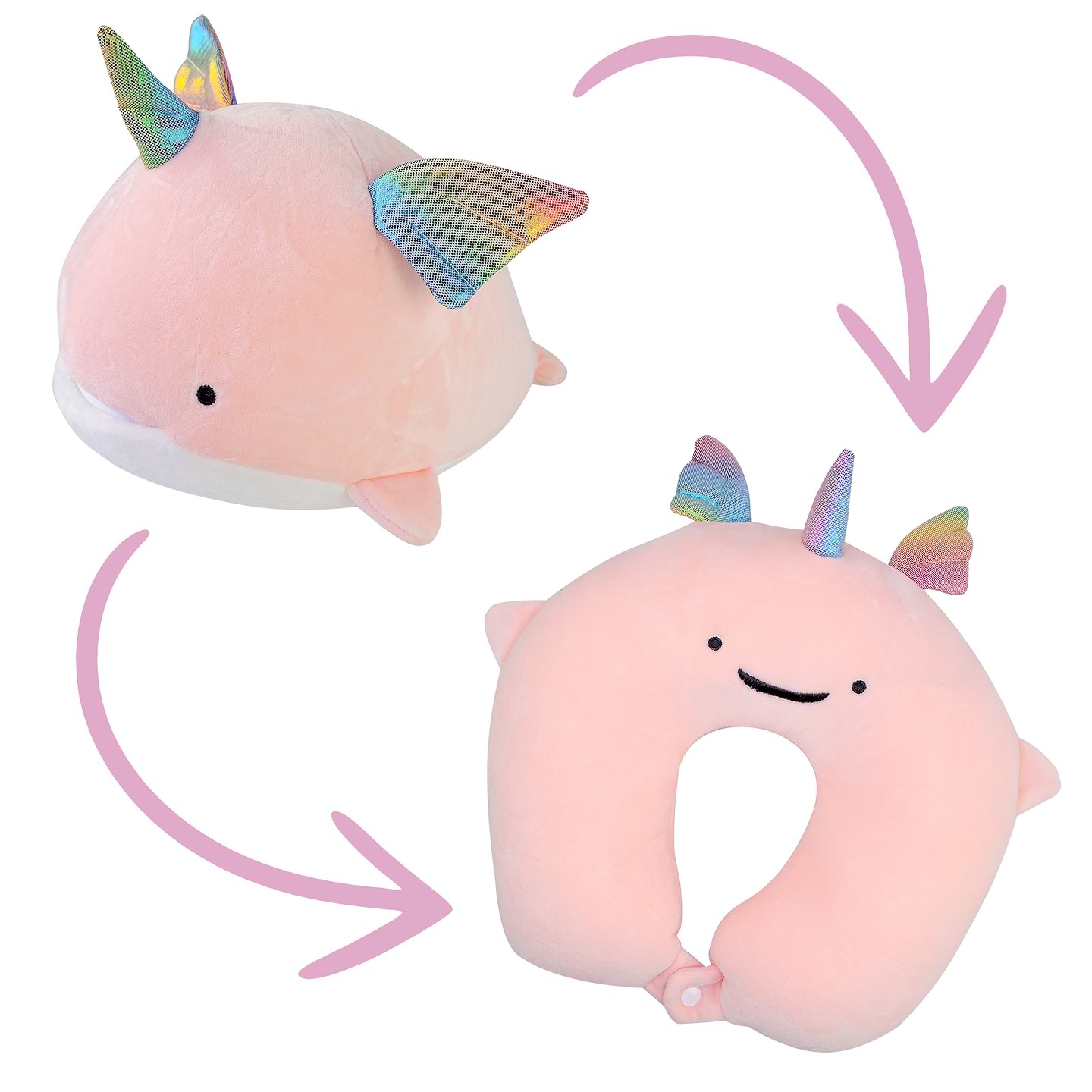 Подушка дорожня Home Line трансформер Кит єдиноріг (160427)