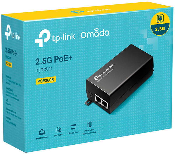 Фото - PoE-адаптер TP-Link POE260S