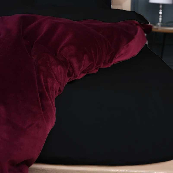 Фото - Комплект постільної білизни дитячий MirSon Велюр Winter Frost 28-0007 + 28-0002 Poinsettia Velvet 110х140 (2200004007397)