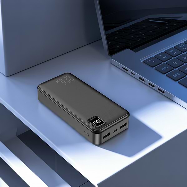 Фото - Батарея мобильная Forever TB-300L PD QC 22,5W 20000 mAh black