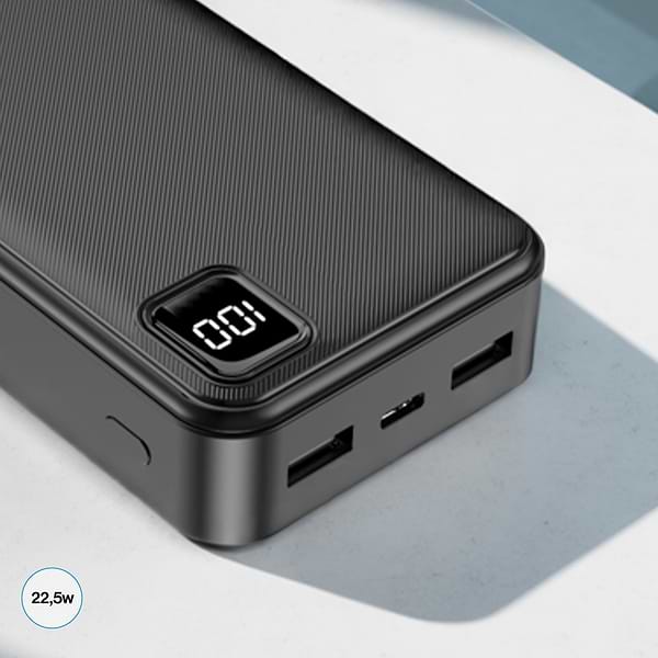 Фото - Батарея мобильная Forever TB-300L PD QC 22,5W 20000 mAh black