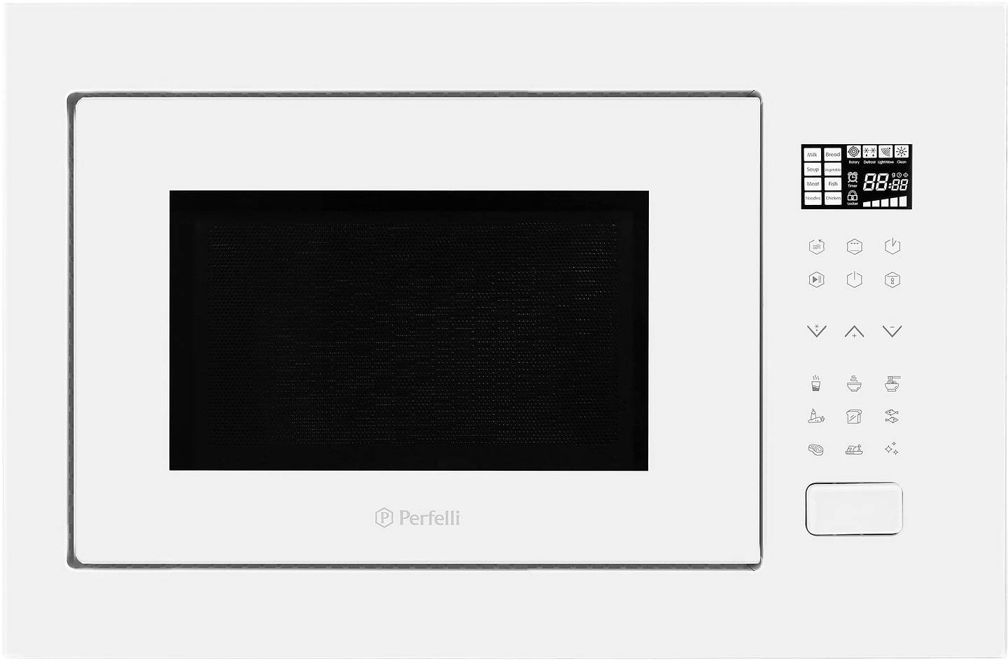 Микроволновая печь (СВЧ) встраиваемая Perfelli BM 255S GLW - Фото 1