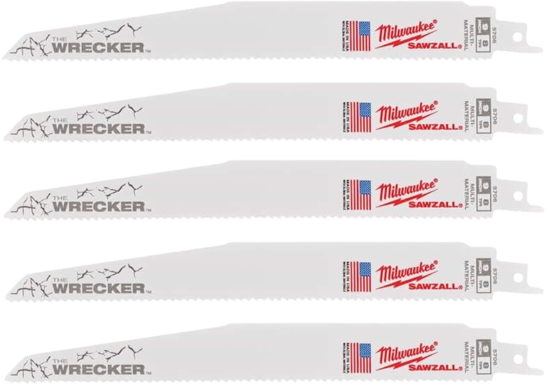 Полотно Milwaukee WRECKER 230х3,6/2,3мм 5 шт. (48475706)