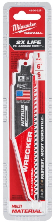 Фото - Полотно Milwaukee TCT WRECKER NITRUS 150х4,2 мм (48005271)