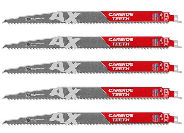 Фото - Полотно Milwaukee AX CARBIDE MILWAUKEE 300мм/5мм 5 шт. (48475527)