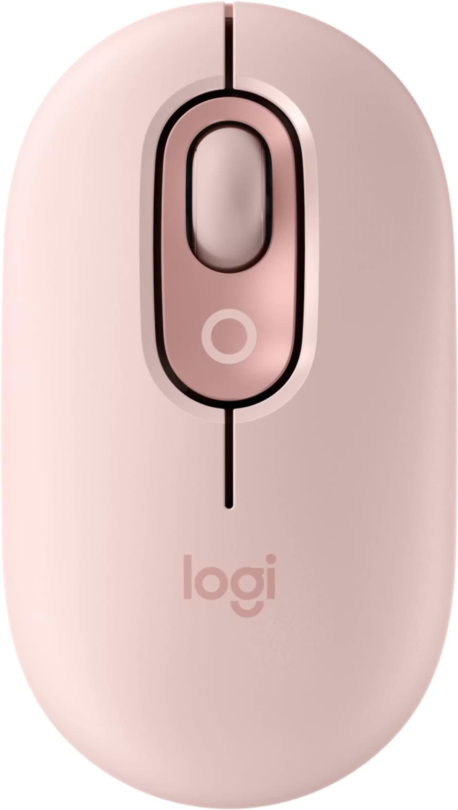 Миша бездротова Logitech POP Mouse with emoji Rose (910-007413) - Фото 1