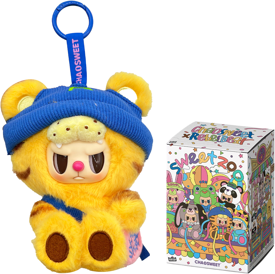 Коллекционная мягкая игрушка Pop Top Rebel Bear серии Sweet Zoo - ЗООМАЛЫШИ в ассортименте (CSRB010)