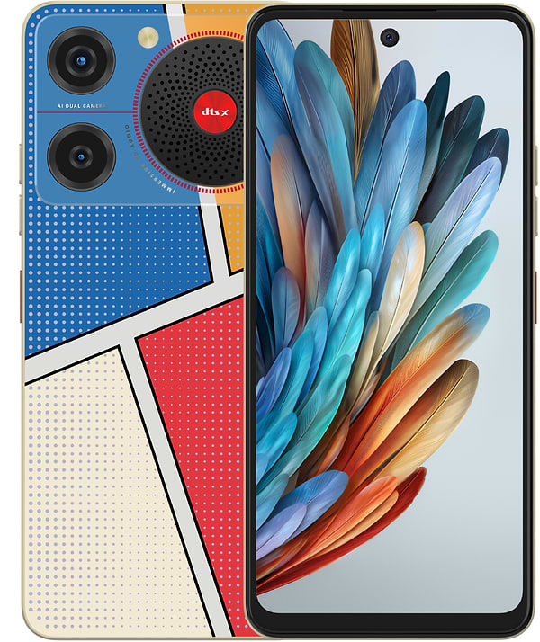 Фото - Смартфон Nubia Music 4/128Gb Pop Art