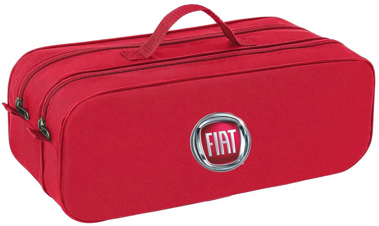 Сумка-органайзер в багажник Poputchik Fiat 50х18х18 см Red (03-026-2Д)