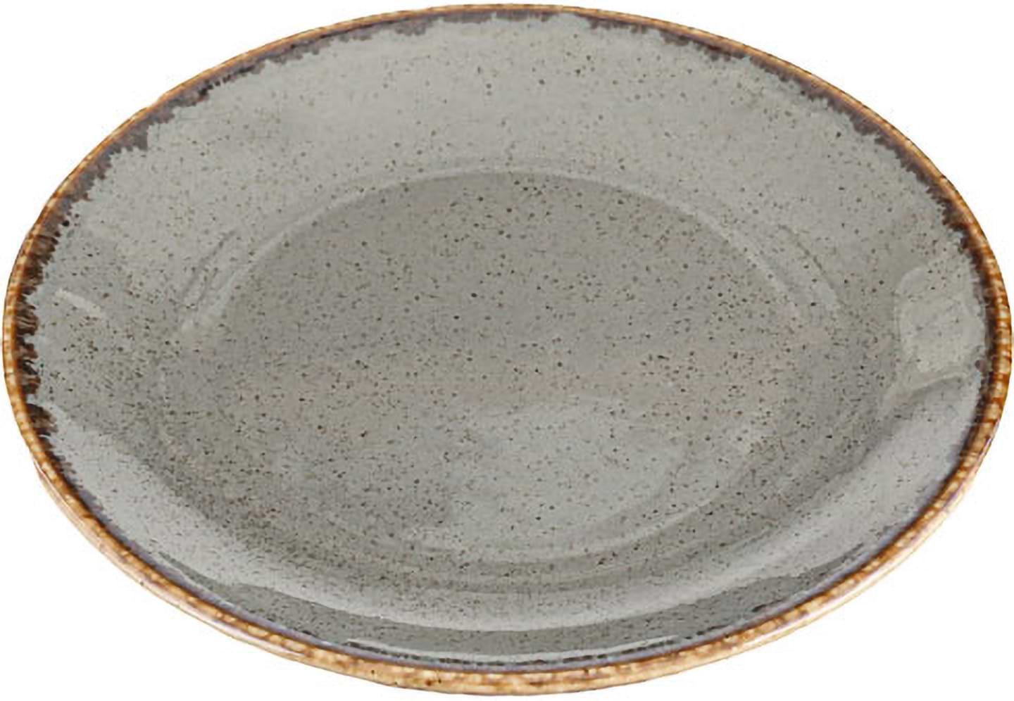 Тарелка обеденная PORLAND SEASONS 28 см темно-серый (04ALM002450)