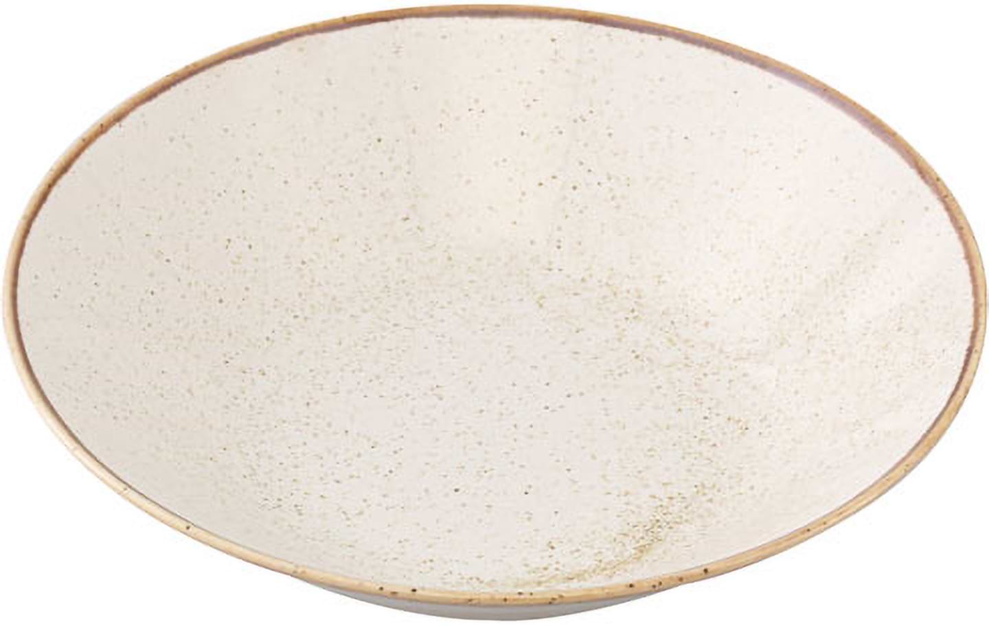 Тарелка суповая PORLAND GRAZIA 20 см бежевый (04ALM005550)