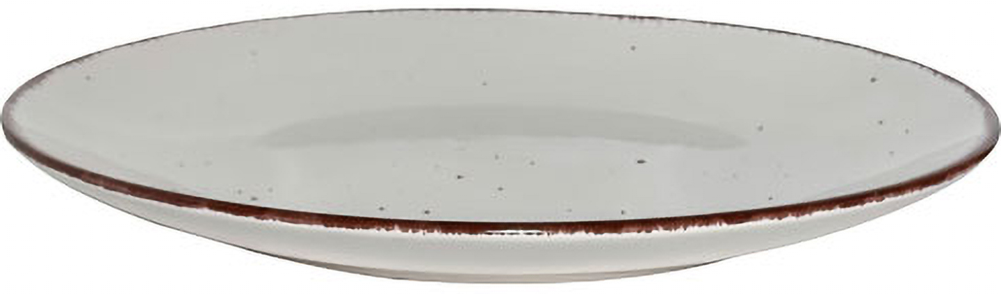 Тарелка десертная PORLAND NATURE LOOK OFF-WHITE 20 см (413921)