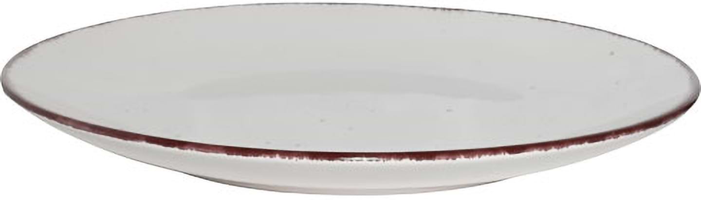 Тарелка обеденная PORLAND NATURE LOOK OFF-WHITE 26,5 см (413932)