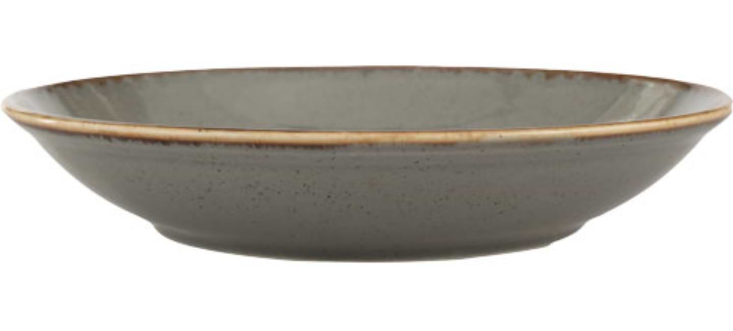 Тарелка суповая PORLAND SEASONS 21 см темно-серый (04ALM002476)