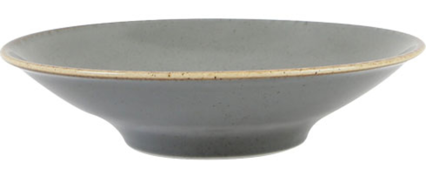 Тарелка суповая PORLAND SEASONS 25,5 см темно-серый (04ALM002458)