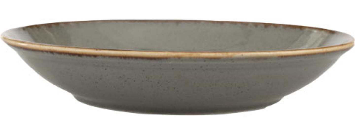 Тарелка суповая PORLAND SEASONS 26 см темно-серый (04ALM002452)