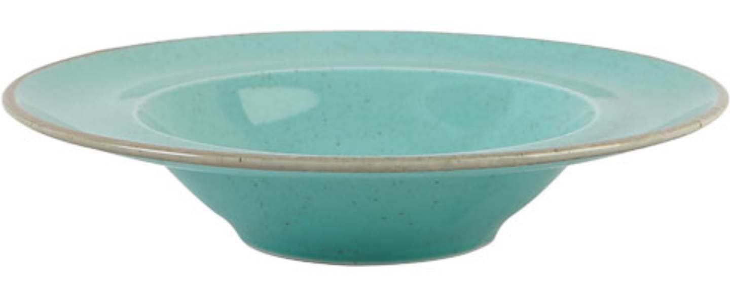 Тарелка суповая PORLAND SEASONS 26 см бирюзовый (04ALM002255)