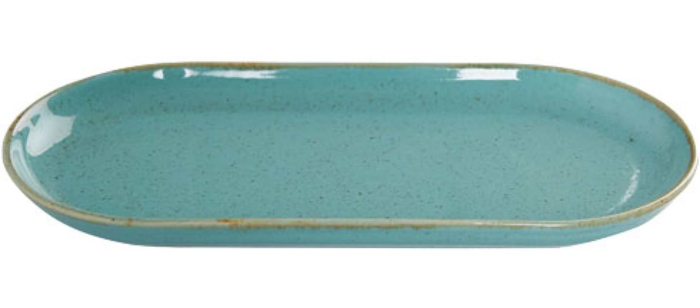 Блюдо PORLAND SEASONS 30х15 см бірюзовий (04ALM001953)