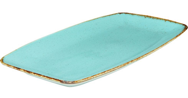 Фото - Блюдо PORLAND EASONS 31х18 см бірюзовий (04ALM001400)