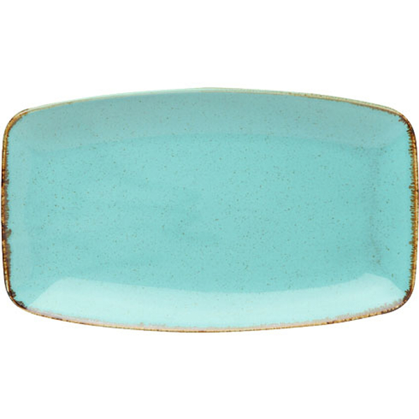 Фото - Блюдо PORLAND EASONS 31х18 см бірюзовий (04ALM001400)