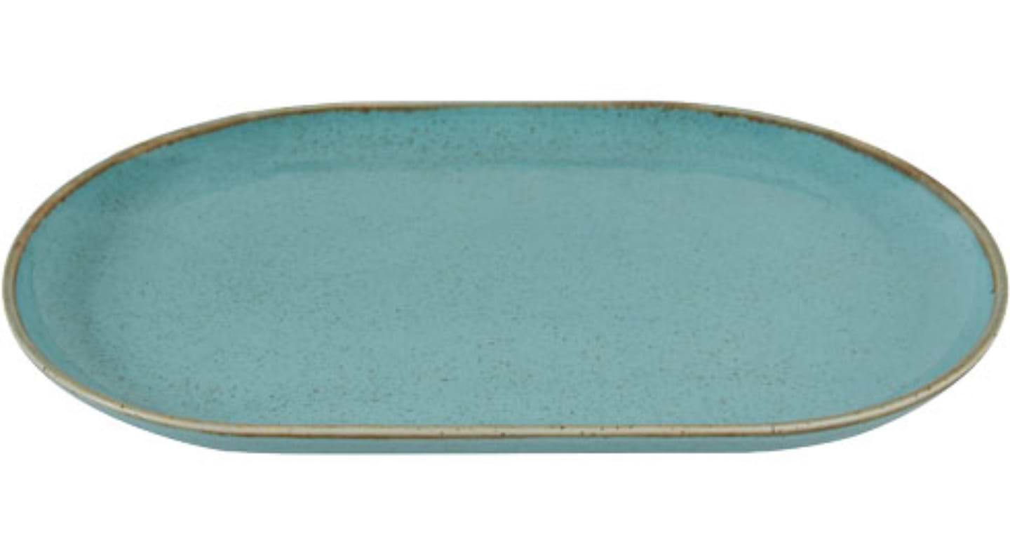 Блюдо PORLAND SEASONS 32х20 см бірюзовий (04ALM002565)