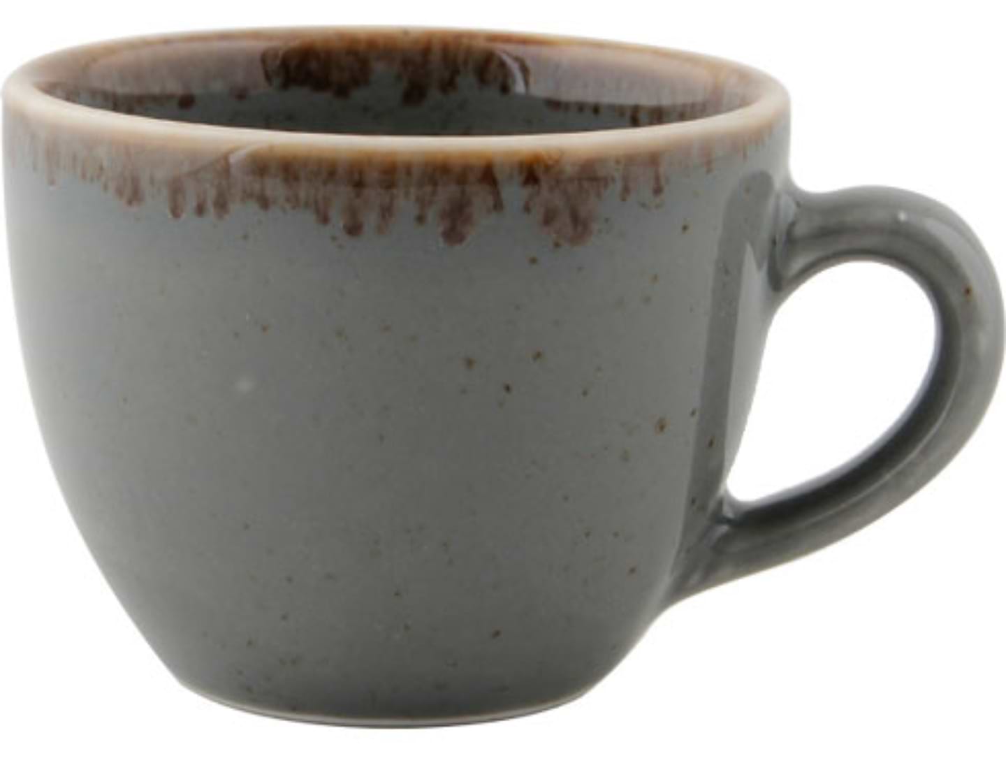 Чашка PORLAND SEASONS 80 мл темно-серый (04ALM002499)