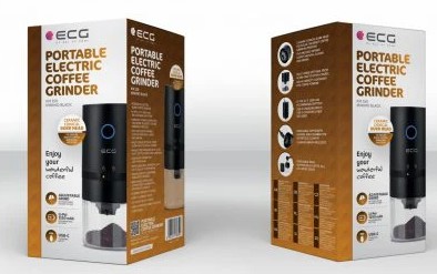 Фото - Кофемолка ECG KM 150 Minimo Black