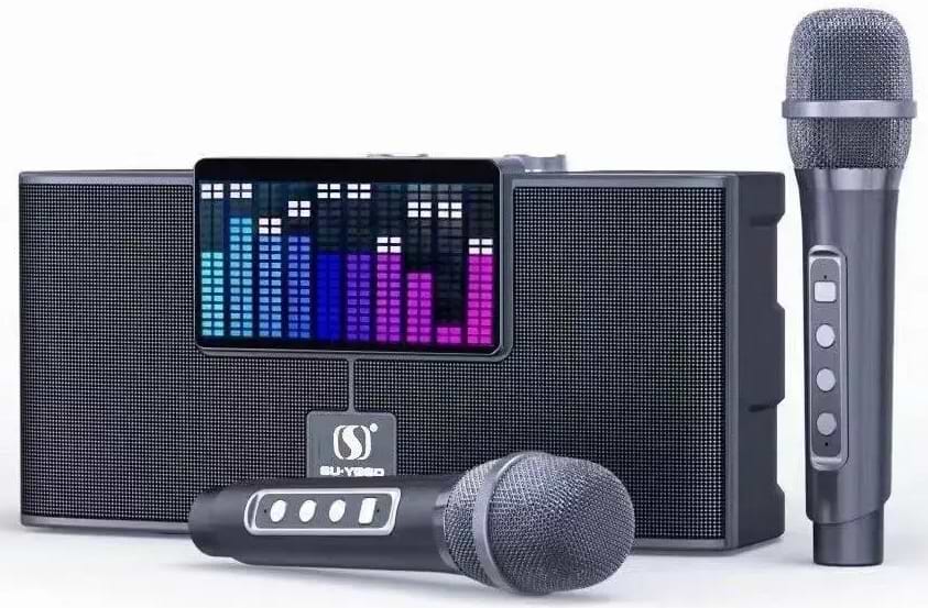 Портативна акустика INSPIRE YS-208 Black караоке