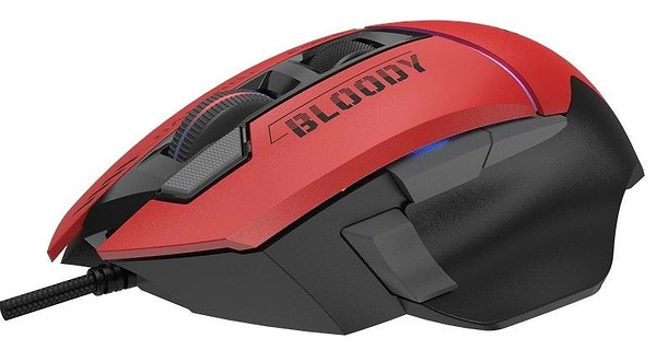 Фото - Мышь проводная игровая Bloody W95 Ultra (Sports Red)