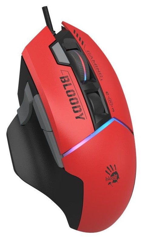 Фото - Мышь проводная игровая Bloody W95 Ultra (Sports Red)