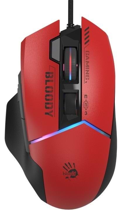 Фото - Мышь проводная игровая Bloody W95 Ultra (Sports Red)