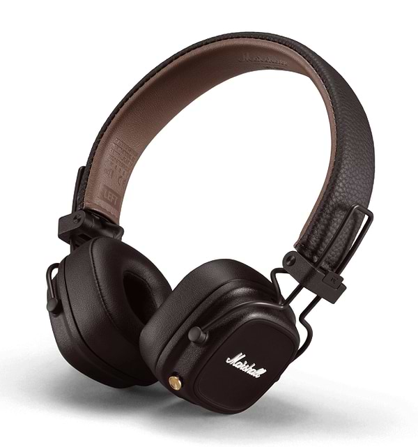 Фото - Навушники накладні бездротові Marshall Major IV Bluetooth Brown (1006127)