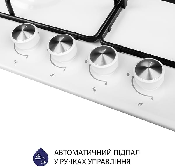 Фото - Варильна поверхня газова Minola MGM 61404 WH