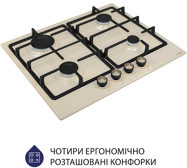 Фото - Варильна поверхня газова Minola MGM 614204 IV