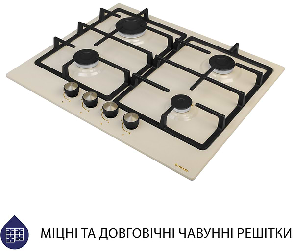 Фото - Варильна поверхня газова Minola MGM 614204 IV