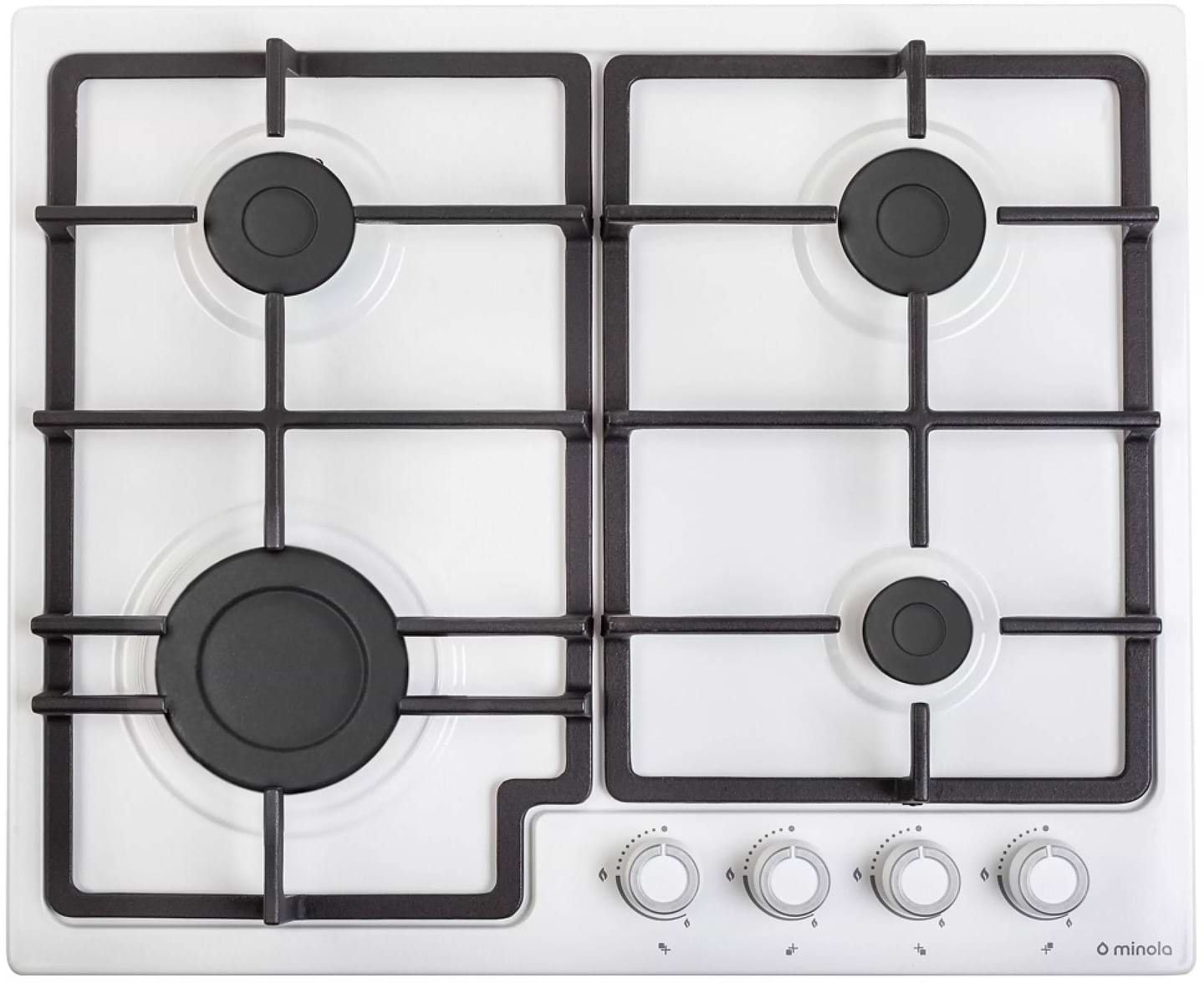 Варильна поверхня газова Minola MGM 61422 WH - Фото 1