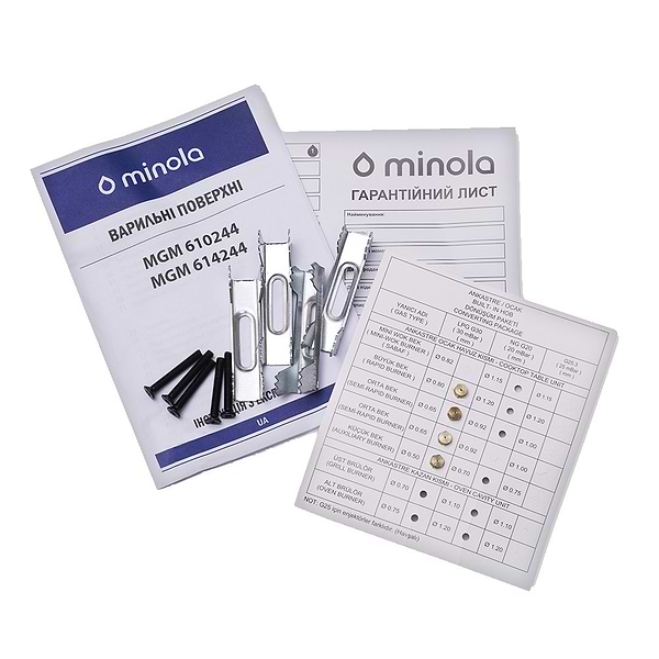 Фото - Варочная панель газовая Minola MGM 614244 WH