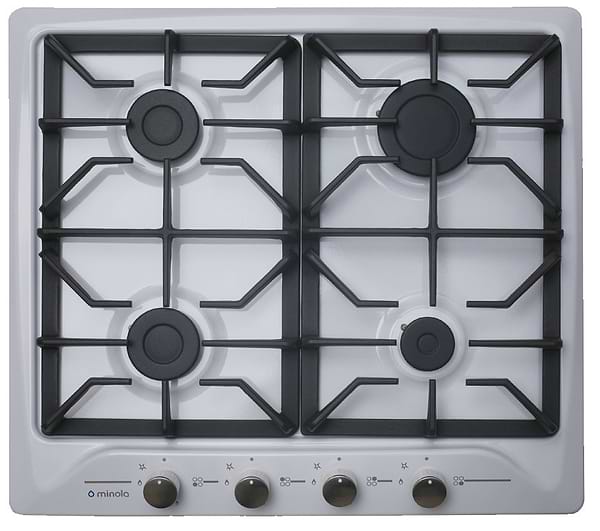 Фото - Варочная панель газовая Minola MGM 614244 WH Фото - Варочная панель газовая Minola MGM 614244 WH