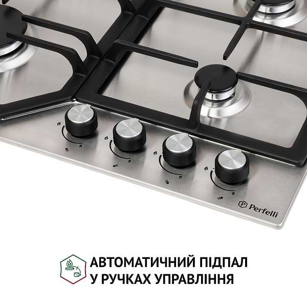 Фото - Варильна поверхня газова Perfelli HGM 61424 I