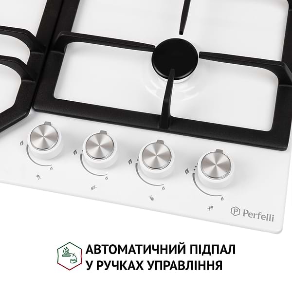 Фото - Варочная панель газовая Perfelli HGM 61424 WH