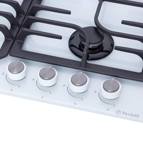 Фото - Варильна поверхня газова Perfelli HGG 61664 WH