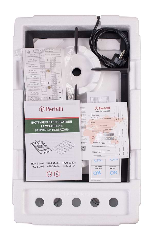 Фото - Варильна поверхня Domino Perfelli HGM 31424 IV