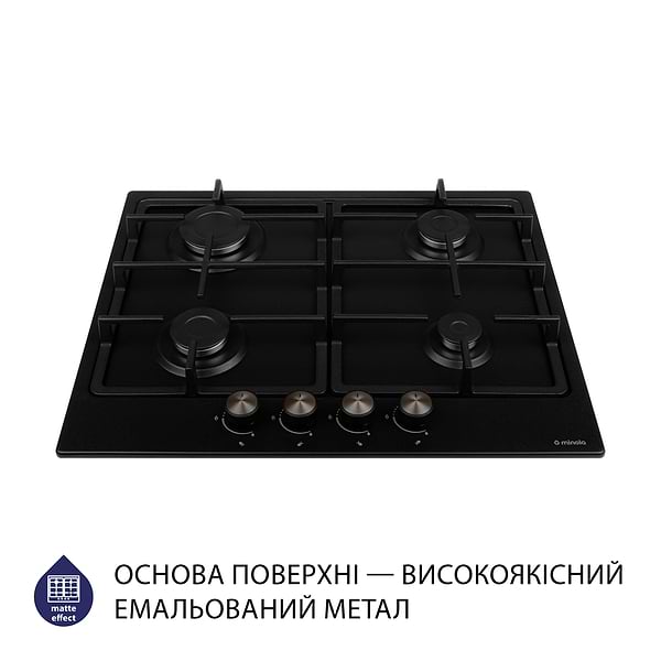 Фото - Варильна поверхня газова Minola MGM 614204 BL