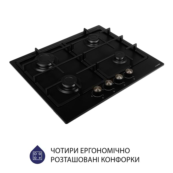 Фото - Варильна поверхня газова Minola MGM 614204 BL