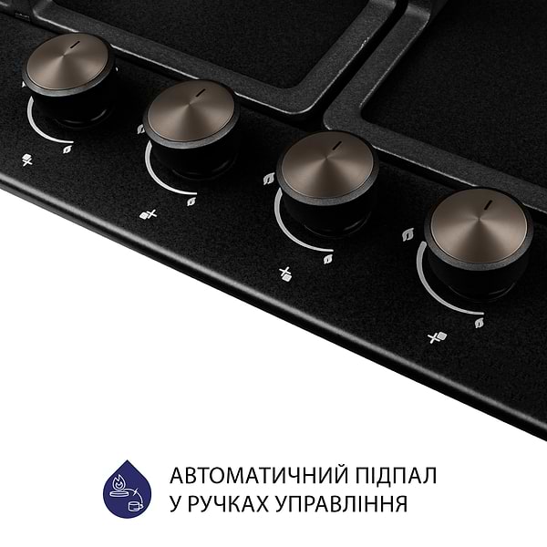 Фото - Варильна поверхня газова Minola MGM 614204 BL