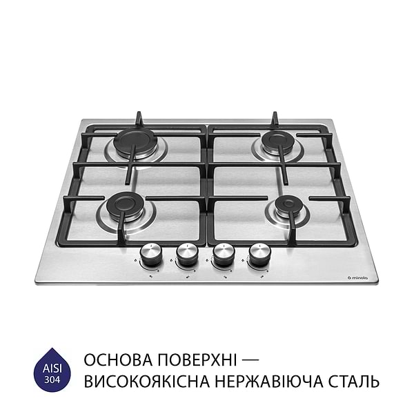 Фото - Варильна поверхня газова Minola MGM 614204 I