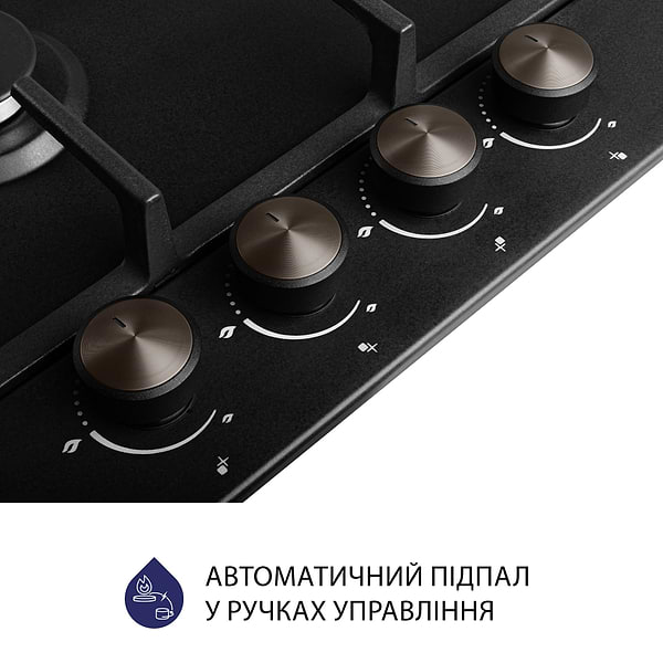 Фото - Варильна поверхня газова Minola MGM 615204 BL