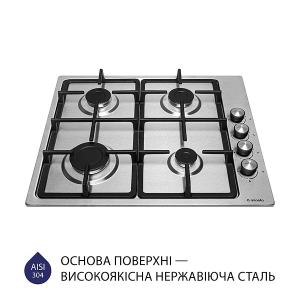 Фото - Варильна поверхня газова Minola MGM 615204 I