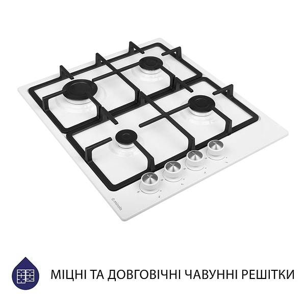 Фото - Варильна поверхня газова Minola MGM 615204 WH